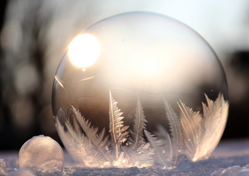 Zmrzlá bublina