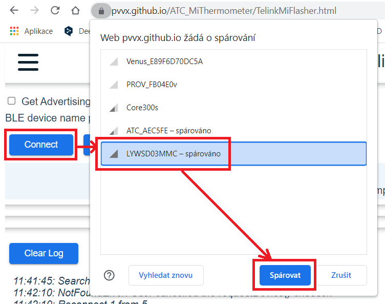 vlastní firmware Xiaomi LYWSD03MMC